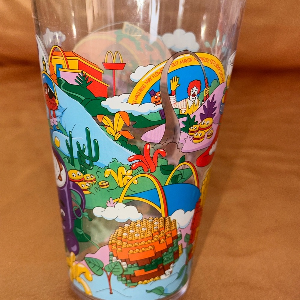 Colorful Illustrated Glass Tumblers Set McDonald’s collection - Picture 10 of 14